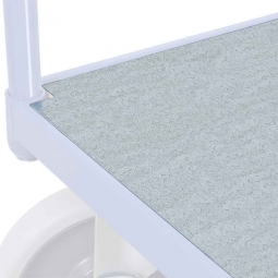 Blech-Ladefläche LxB 1200x800 mm, Verzinktes Stahlblech