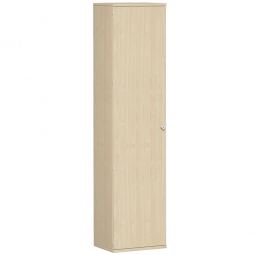 Garderobenschrank PRO, Ahorn, BxTxH 600x425x2304 mm, 2 Fachböden, 1 Kleiderstange