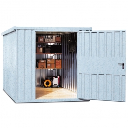 Systemcontainer, BxTxH 2985x2350x2195 mm, verzinkt, Lieferung zerlegt