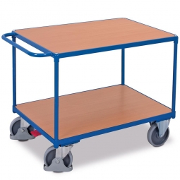Tischwagen mit 2 Ladeflächen, LxBxH 1390x800x920 mm, Tragkraft 500 kg
