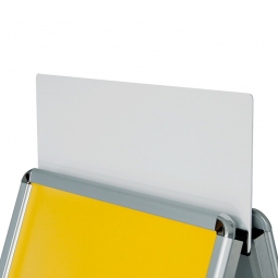 Werbetafel, aufsteckbar, Für Format A1, BxH 640x265 mm