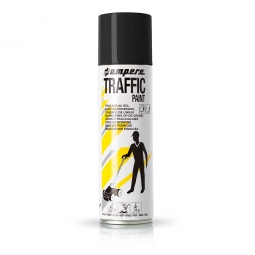 Bodenmarkierfarbe Traffic Paint, 500 ml, schwarz, ohne FCKW, Blei, Cadmium und Toluol, VE= 12 Stück