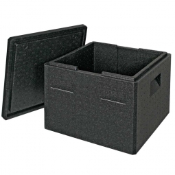 Thermobox mit Deckel, 32 Liter, LxBxH 410x410x330 mm