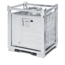 ASF-Behälter, doppelwandig, 1000 Liter, BxTxH 1230x1030x1400 mm, Gewicht 310 kg