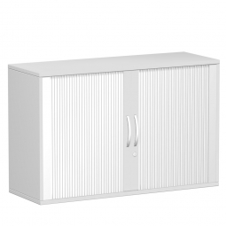 Rollladenschrank FLEX, 2OH, lichtgrau, BxTxH 1200x425x798 mm