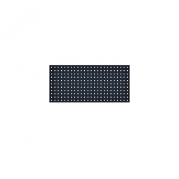 System-Lochplatte, BxH 1000x450 mm, aus 1,25 mm Stahlblech, kunststoffbeschichtet in anthrazitgrau