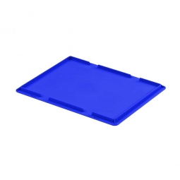 Auflagedeckel für Euro-Geschirrkasten 400x300 mm in Farbe blau