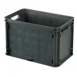 Leichter Stapelbehälter, LxBxH 406x256x260 mm, 26 Liter, grau