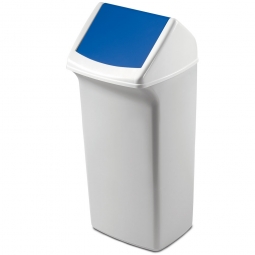 Abfall- und Wertstoffsammler mit Schwingdeckel, BxTxH 320x747x366 mm, 40 Liter