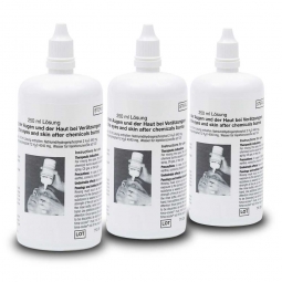 Augenspüllösung, Inhalt 250 ml, Zur Spülung der Augen bei Verätzungen, VE=3 Flaschen