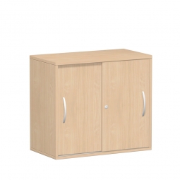 Schiebetürenschrank FLEX, 2OH, Buche, BxTxH 800x425x720 mm