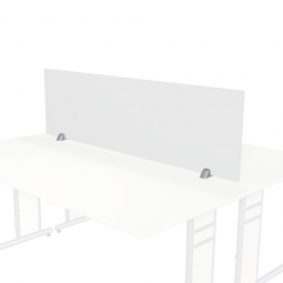 Tischtrennwand "BUDGET" BxH 1600x450 mm, weiß