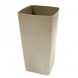 Abfallbehälter, Inhalt 72 Liter, beige