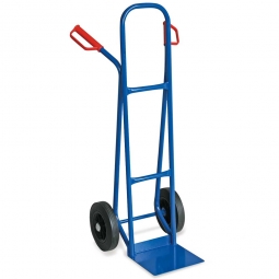 Stahl-Stapelkarre mit Vollgummibereifung, BxH 600x1200 mm, Tragkraft 175 kg