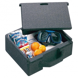 Thermokoffer mit Deckel, 7,5 Liter, LxBxH 380x300x130 mm
