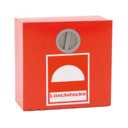 Löschdeckenbehälter, BxTxH 305x150x305 mm, RAL 3000 rot