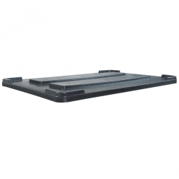 Stapeldeckel für verrippte Palettenboxen, LxB 1170x800 mm, anthrazit