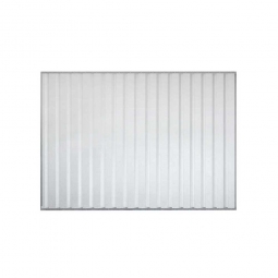 1x Trapezblech-Rückwand für Überdachungssystem, Breite 2870 mm