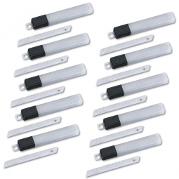 Set 10x Ersatzklingen für Cutter 9 mm (=120 Klingen)