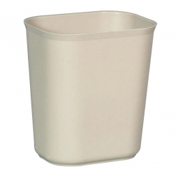 Feuerfester Abfallkorb aus Fiberglas, Inhalt 13 Liter, beige, (VE= 6 Stück)