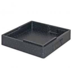 Thermobox / Isobox für Pizza und Torten, Inhalt 6 Liter, LxBxH 410x410x100 mm
