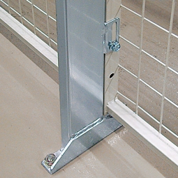 Ständer für Maschinenschutzzaun, Höhe 3350 mm