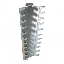Schraubenschlüsselhalter, senkrecht, Für 10 Schlüssel, HxB 220x145/75 mm