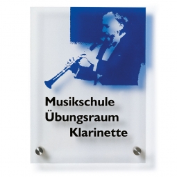 Türschild "Brüssel", BxH 210x297 mm, DIN A4