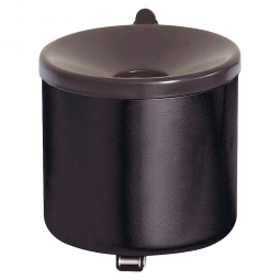 Sicherheits-Wandascher, Inhalt 3,1 Liter, ØxH 160x160mm, schwarz