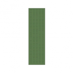 System-Schlitzplatte BxHxT 450x1500x18 mm, aus 1,25 mm Stahlblech, kunststoffbeschichtet in resedagrün