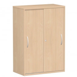 Schiebetürenschrank FLEX, 3OH, Buche, BxTxH 800x425x1182 mm