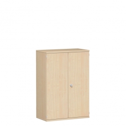 Flügeltürenschrank PRO, 3 Ordnerhöhen, Ahorn, BxTxH 800x425x1152 mm