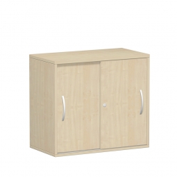 Schiebetürenschrank FLEX, 2OH, Ahorn, BxTxH 800x425x720 mm