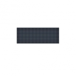 System-Lochplatte, BxH 1200x450 mm, aus 1,25 mm Stahlblech, kunststoffbeschichtet in anthrazitgrau