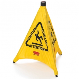 Sicherungspylon "Pop Up Pylon" von Rubbermaid, BxTxH 533x533x762 mm, (VE= 12 Stück)