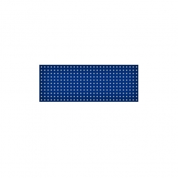System-Lochplatte, BxH 1200x450 mm, aus 1,25 mm Stahlblech, kunststoffbeschichtet in saphirblau