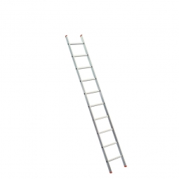 Aluminium-Anlegeleiter mit 10 Sprossen, Leiterlänge 2687 mm, Gewicht 4 kg