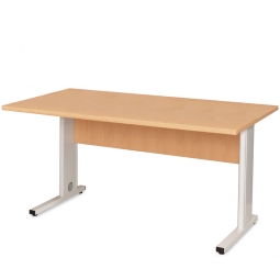 Schreibtisch "EASY" Buche-Dekor, BxTxH 1600x800x750 mm