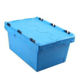 Mehrwegbehälter "Universal", verplombbar, LxBxH 600x400x200 mm, 29 Liter, blau