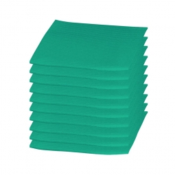 Schwammtuch, grün, LxB 175x195 mm, Lieferung erfolgt vorgefeuchtet, Paket = 10 Schwammtücher