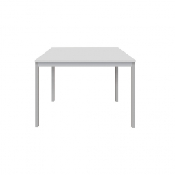 Schreibtisch "Classic", BxTxH 800x800x720 mm, Gestell lichtgrau, Dekor lichtgrau