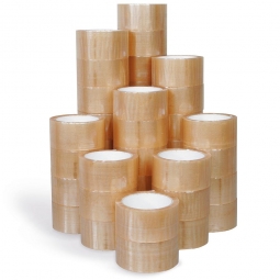 Kraft-Klebeband 36 Rollen, Klebeband-Lauflänge 66 m, Rollenbreite 50 mm, 49 µm