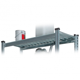 Fachbodenebene für Reifenregal, verzinkt, BxT 1200x400 mm