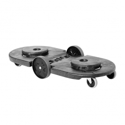 Doppelfahrwagen Tandem Brute Dolly für Brute Container 76-208 Liter, schwarz