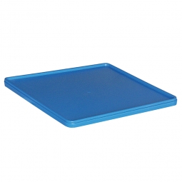 Deckel für Spülkörbe, blau, LxB 500x500 mm