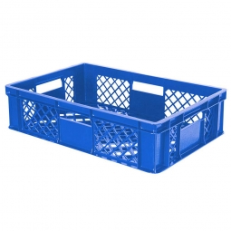 Bäckerkiste, LxBxH 600x400x150 mm, blau