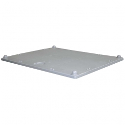 Stapeldeckel f. klappbare Großboxen, 1200 x 1000 mm, Farbe grau