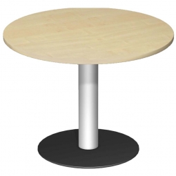 Rundtisch, Tischplatte Buche ØxH 1000x720 mm